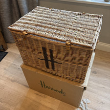 Harrods hamper basket for sale  LONDON