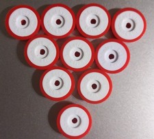 Red subbuteo bases for sale  BARRY