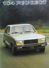 Peugeot 104 gl6 d'occasion  Expédié en Belgium