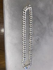 Collana diamanti zirconi usato  San Cesareo