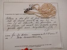 Collana fili perle usato  Udine