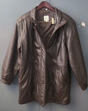 Genuine leather coat for sale  Mishawaka