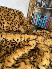 Leopard print faux for sale  MANCHESTER