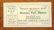 1944 dance ticket for sale  Atlanta