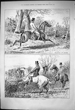 Old hunting sketches for sale  UK