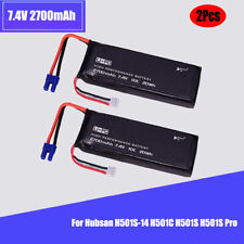 2 peças 7.4V 2700mAh 10C drone bateria Li-po para Hubsan H501S-14 H501C H501S H501S comprar usado  Enviando para Brazil