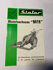 motofaucheuse stafor d'occasion motofaucheuse stafor d'occasion Quarré-les-Tombes