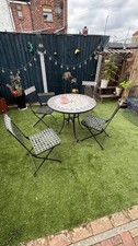 Mosaic table chair for sale  MANCHESTER