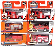 Matchbox Diecast SET6001 - Conjunto de 6 veículos de bombeiros Dennis Ford comprar usado  Enviando para Brazil