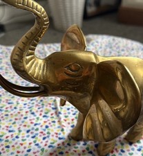 Vintage brass elephant for sale  MELTON MOWBRAY
