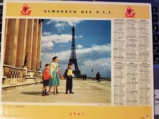 Almanach 1961 calendrier d'occasion  Pouyastruc