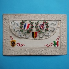 Silk embroidered postcard for sale Silk embroidered postcard for sale  TELFORD