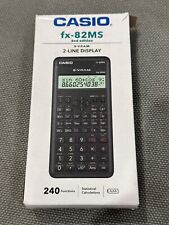 Calculadora estatística Casio fx-82MS 2ª edição tela de 2 linhas 240 funções comprar usado  Enviando para Brazil