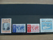 4 diferentes MNH New Atlantis micronation Leicester Hemingway Jamaica, usado comprar usado  Enviando para Brazil