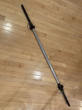 Barra de levantamento de peso vintage Gold's Gym 1" padrão barra reta 58" + COLARES comprar usado Barra de levantamento de peso vintage Gold's Gym 1" padrão barra reta 58" + COLARES comprar usado  Enviando para Brazil