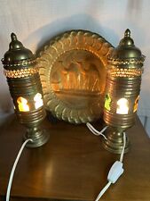 Paire lampes lanternes d'occasion  Montigny-le-Bretonneux