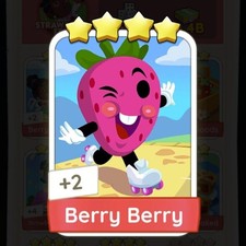 Adesivo Berry Berry Monopoly_Go_4 Stars ⭐⭐⭐⭐ - ENTREGA RÁPIDA comprar usado  Enviando para Brazil