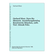 Gerhard merz dove gebraucht kaufen  Berlin