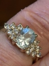 Faceted blue sapphire for sale  Watertown