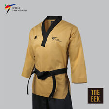 MOOTO Poomsae Uniforme TAEBEK High Dan Novo WT Logotipo Master Dobok comprar usado  Enviando para Brazil