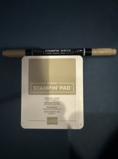 STAMPIN' UP Crumb Cake CORANTE À BASE DE ÁGUA, ALMOFADA DE TINTA, MARCADOR comprar usado  Enviando para Brazil