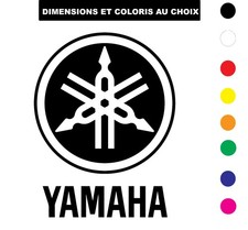 Stickers yamaha moto d'occasion  Saint-Perdon