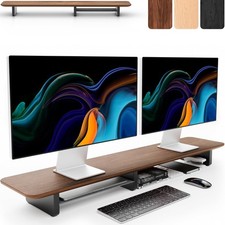 Dual monitor riser for sale  Brentwood