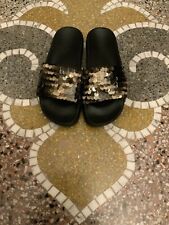 Ciabatte sandali pailliettes usato  Savona