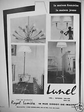 Publicité 1958 lunel d'occasion  Compiègne