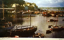Postcard brixham harbour for sale  NORTHAMPTON