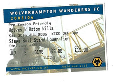 Wolves aston villa for sale  STAFFORD