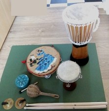 Joblot strumenti percussione usato  Spedire a Italy