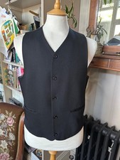 Trench black vintage for sale  LONDON