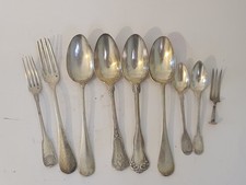 Lot couverts argent d'occasion  Mouy