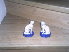 Pair ceramic dalmation for sale  LONDON