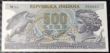 500 lire aretusa usato  Villarosa
