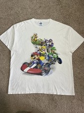 Usado, Camiseta Nintendo Luigi Wario Vintage 2008 Mario Kart Wii Tamanho XL comprar usado  Enviando para Brazil