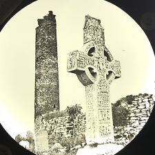 Cruz Celta Torre Redonda Cemitério Antiga Lanterna Mágica Foto Slide de Vidro comprar usado  Enviando para Brazil