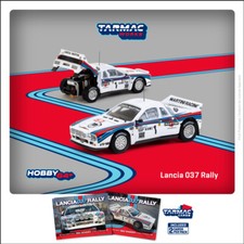 Carro modelo Tarmac Works 1:64 Lancia 037 Rally MC 1983 vencedor #1 comprar usado  Enviando para Brazil