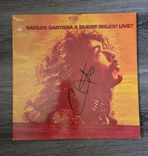 Carlos santana autograph for sale  LONDON