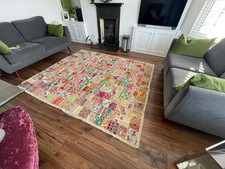 Handmade indian rag for sale  LEIGH-ON-SEA