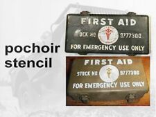 Pochoir stencil caisse d'occasion Pochoir stencil caisse d'occasion  Saint-Macaire