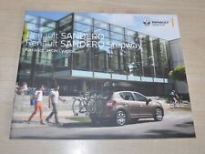 Folheto de acessórios Renault Sandero e Stepway Prospekt Prospectus RU BY Edition comprar usado Folheto de acessórios Renault Sandero e Stepway Prospekt Prospectus RU BY Edition comprar usado  Enviando para Brazil