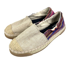 Sapatos listrados Sperry Top Sider Laurel Reef Espadrille 9 aveia Caribe novo, usado comprar usado  Enviando para Brazil