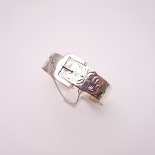 Sterling silver wide for sale  BELPER