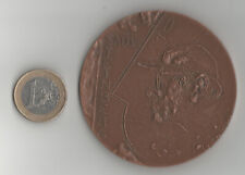 RARE MÉDAILLE BRONZE - SAUL STEINBERG -  SIGNÉE : COUTURIER - 7 CM - 137 Gr comprar usado  Enviando para Brazil