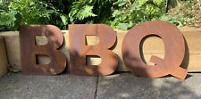Inch rusty letters for sale  KING'S LYNN