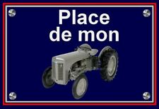 Plaque place tracteur d'occasion  Paris I