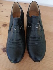 Schwarze hochfrontpumps city gebraucht kaufen  Huglfing