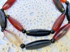 Collier perles pierre d'occasion  Moissac